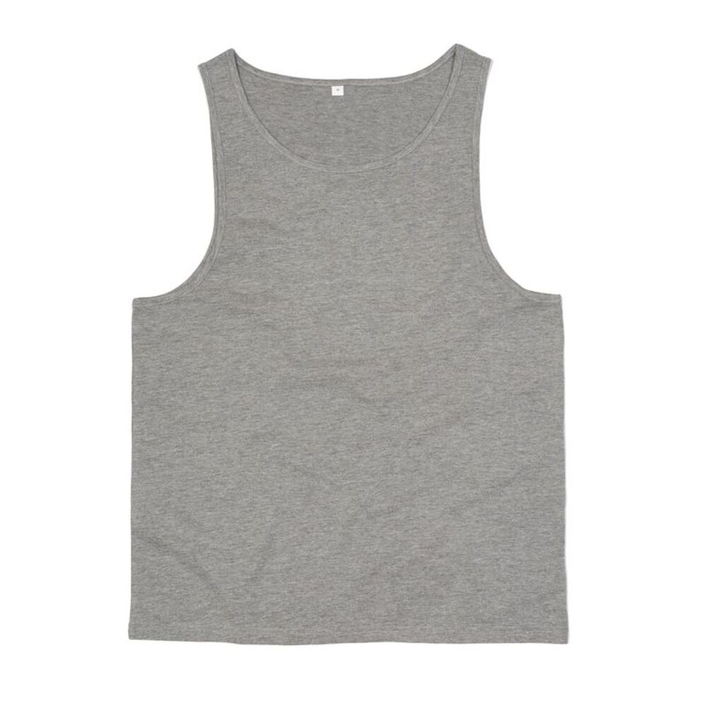 Mantis Mens Drop Arm Holes Tank Top / Heather Grey Melange